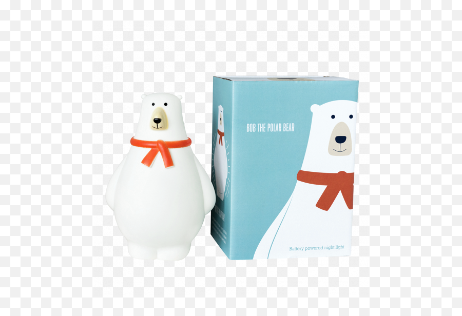 Bob The Polar Bear Night Light - Nightlight Emoji,Bruno The Bear Emotion Pets