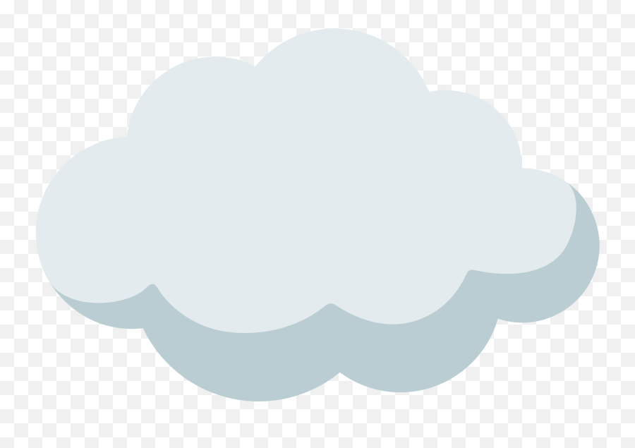 Emoji U2601 - Clip Art,Cloud Emoji Transparent