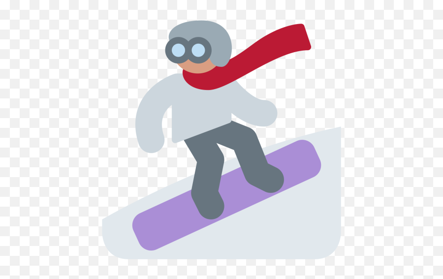 Snowboarder Emoji Icon Of Flat Style - Available In Svg Png Snowboard,Skate Emoji