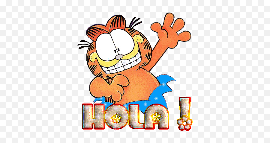 Garfield Cartoon - Feliz Inicio Com De Semana Emoji,Emoticon Asustado Taringa
