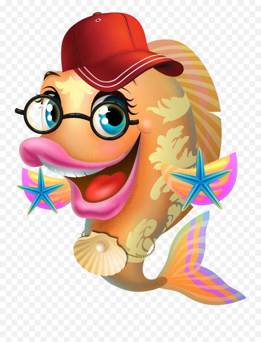 Cute Fish Adventures On Behance - Animation Fish Emoji,Deviant Art Starfish Emoticon