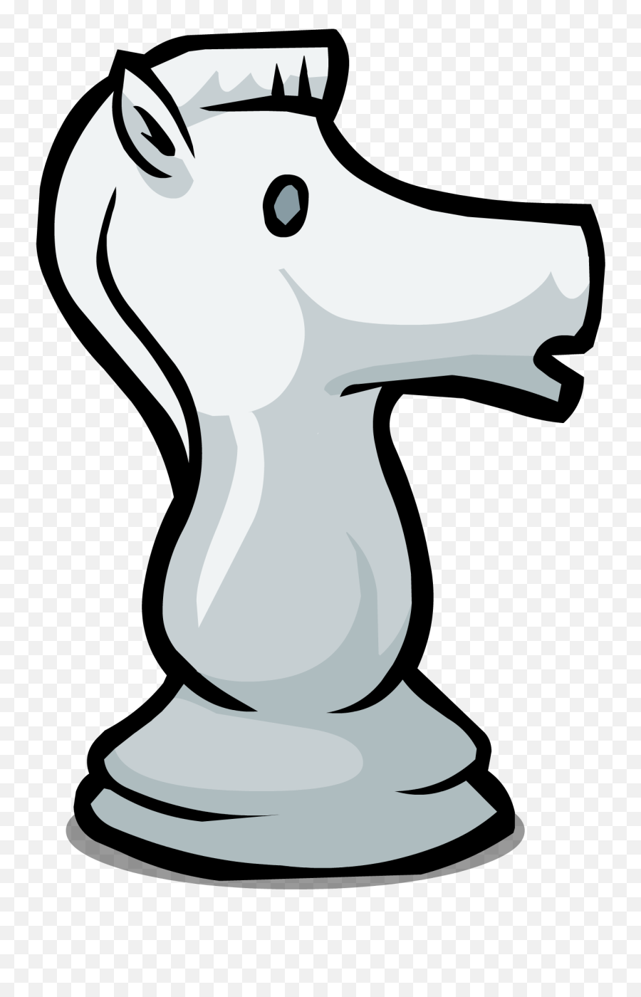 Chess Knight Club Penguin Wiki Fandom - Knight Chess Cartoon Emoji,Emojis De Caballos