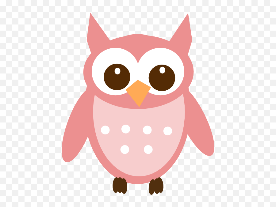Free Owl Pink Baby Owl Clipart Free - Colorful Owl Clipart Emoji,Hoot Owl Emojis