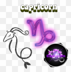The Most Edited Vives Picsart - Cute Capricorn Star Sign Symbol Emoji,Capricorn Iphone Emoji