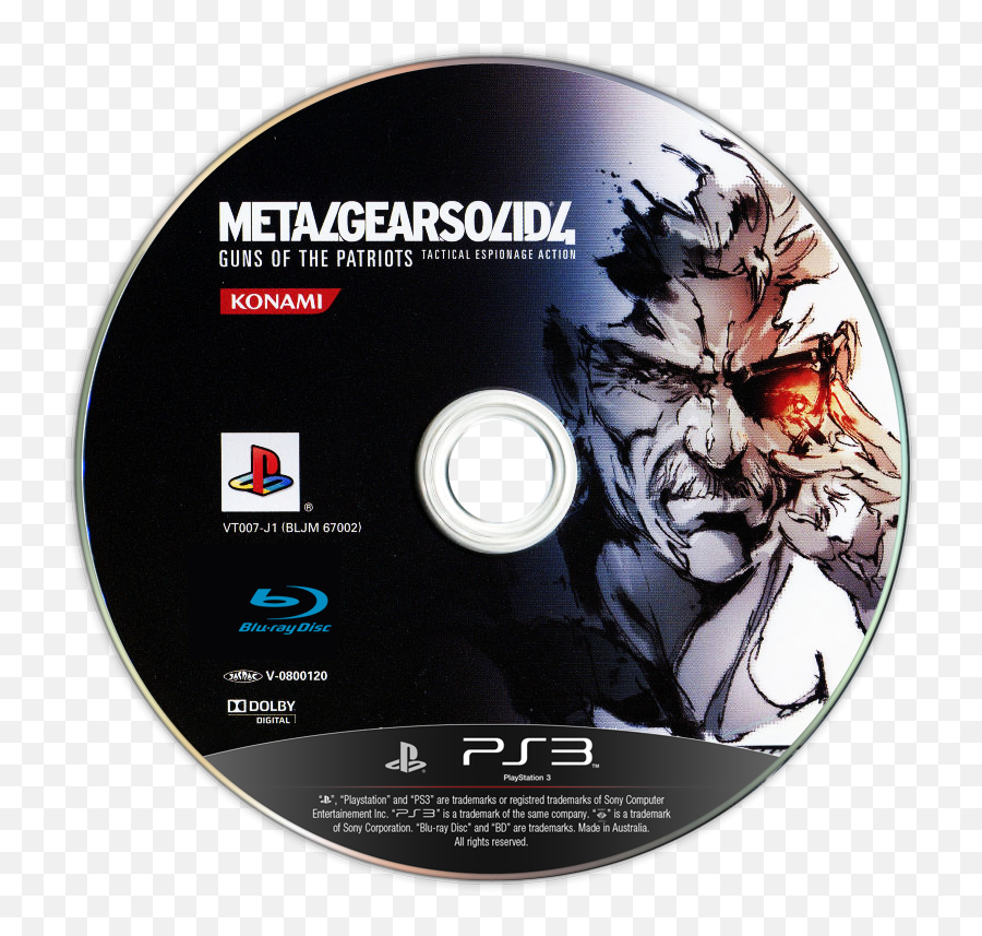 Metal Gear Solid 4 Guns Of The Patriots Details - Launchbox Up Ps3 Disc Emoji,Emotion Control Mgs4