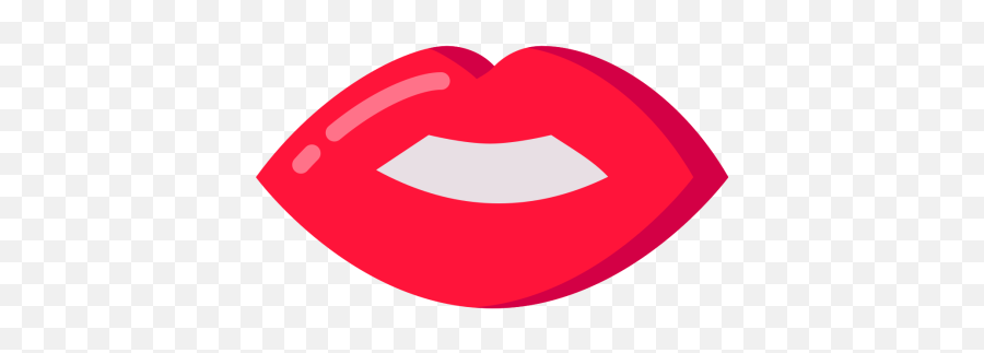 Kiss Icon 352270 - Free Icons Library Lips Flat Icon Emoji,Throwing Kiss Emoji