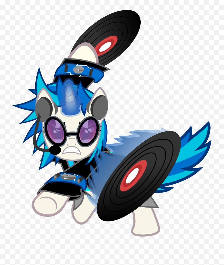 Vinyl And Octavia Fan Club - Doctor Whooves And Vinyl Scratch Emoji,Applebloom Mlp Shrug Emoji