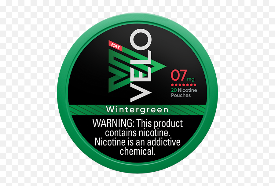 Velo Max Pouch Wintergreen 7mg - Language Emoji,Spitting Tobacco Emoticon