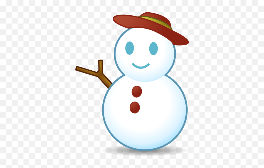 Snowman Without Snow - Happy Emoji,Winter Emojis