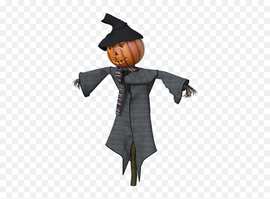 Free Photo Scarecrow Straw Brain Wizard - Imagen De Halloween De Espantapajaro Emoji,Does Scarecrow Have Any Emotions