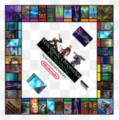 Xenoblade Chronicles Monopoly Board - Xenoblade Board Game Emoji,Xenoblade Chronicles X Emotion Commontion