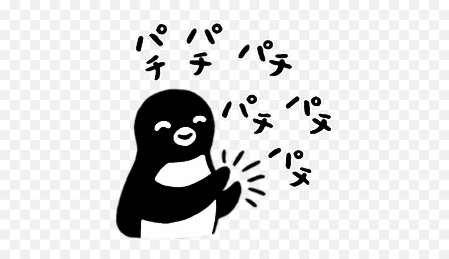 Suica Sticker Pack - Stickers Cloud Dot Emoji,Whatsapp Emoticons Penguinpng