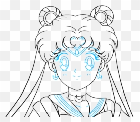 How To Draw Sailor Moon - Really Easy Drawing Tutorial Emoji,Sailor Moon Characters Text Emoticon
