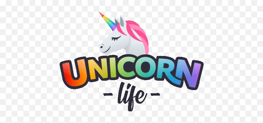 Unicorn Life Joypixels Sticker - Unicorn Life Joypixels Emoji,Uunicorn Emoji