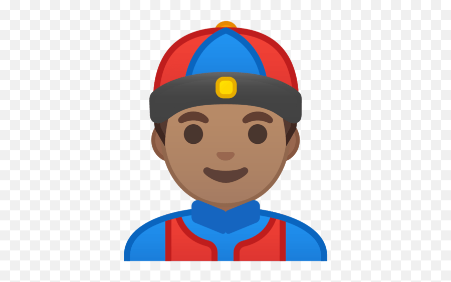 Person With Skullcap With Medium Skin Tone Emoji,Pie Emoji