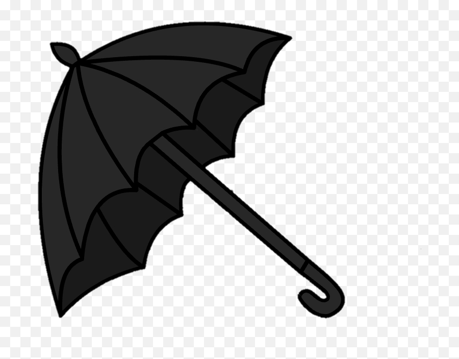 Gachaverse Gachalife Umbrella Black - Gacha Life Umbrella Emoji,Black Umbrella Emoji