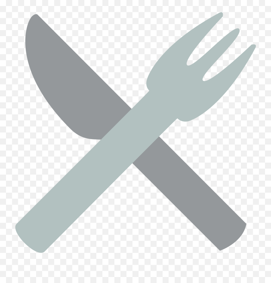 Fork And Knife Emoji Png Png Image With - Emoji Garfo E Faca,Fork Emoji