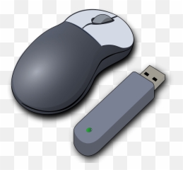 Computer Mouse And Usb Drive Clipart Free Download - Computer Mouse Clipart Emoji,Emoji Flash Drive