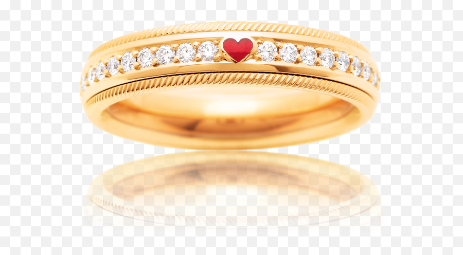 Wellendorff - Wedding Ring Emoji,Heart Love And Emotion Endlessly