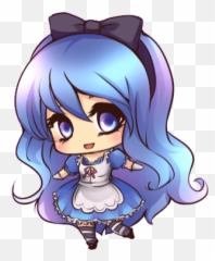 Top Fairy Tail Juvia Stickers For - Transparent Chibi Girl Gif Emoji,Fairy Tail Emojis