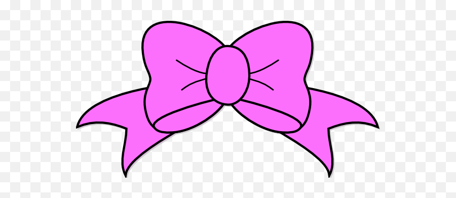 Minnie Mouse Bow Clipart - Clipartix Hair Bow Tie Clipart Emoji,Bow Emoji