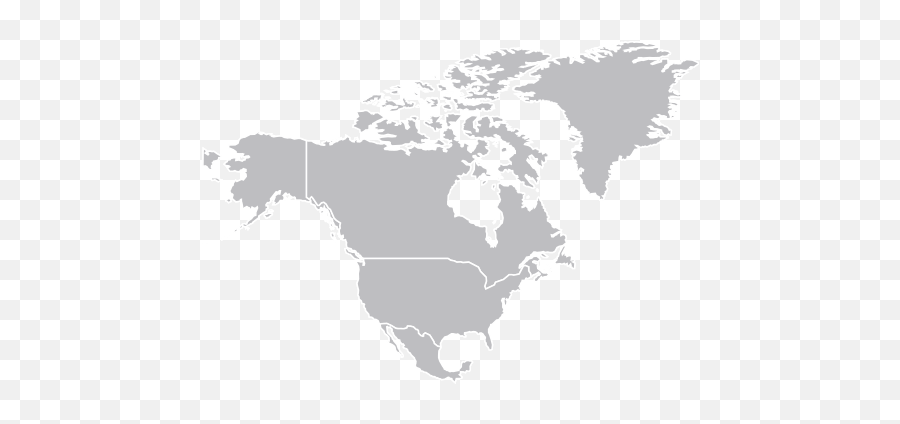 Png North America Map Free North - North America Png Emoji,North America Emoji