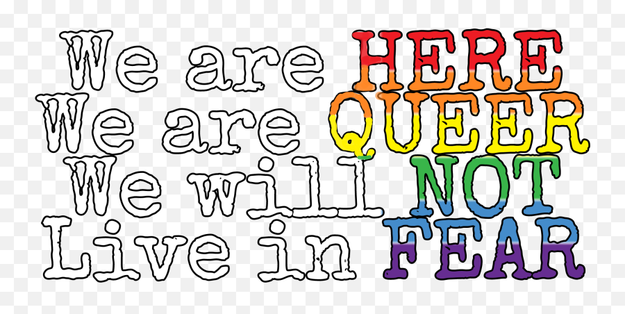 Wearehere Queer Sticker By Soul - Dot Emoji,Queer Emoji Wearehere Queer Sticker By Soul - Dot Emoji,Queer Emoji
