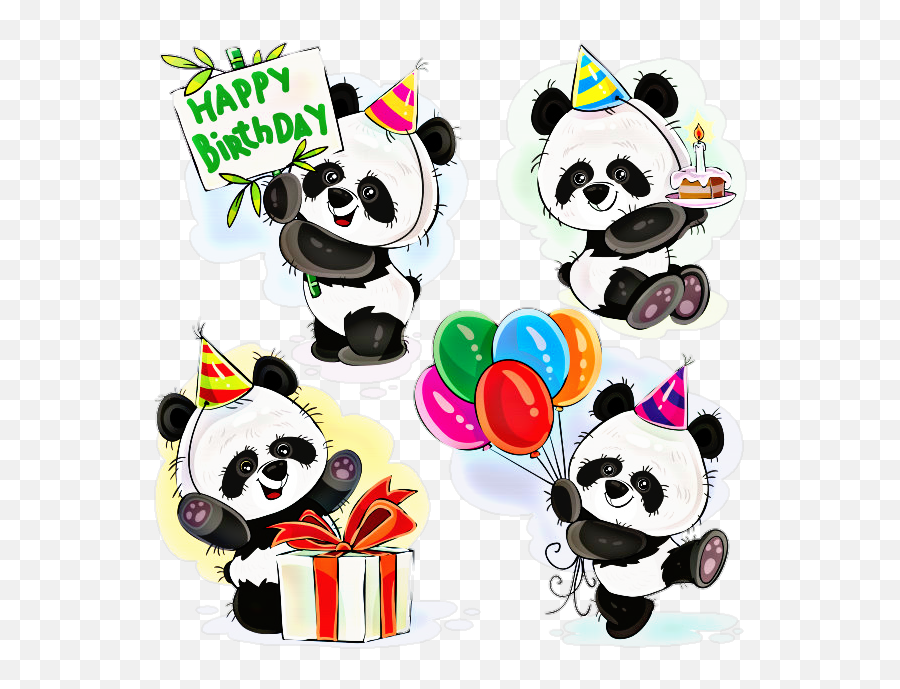 Temática Cumple Fiesta Sticker - Panda For Birthday Emoji,Fiesta Tematica Emoji