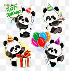 Temática Cumple Fiesta Sticker - Panda For Birthday Emoji,Fiesta Tematica Emoji