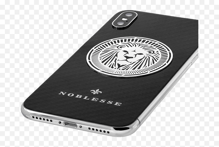 Iphone X Lion Silver - Portable Emoji,Phone Emotions