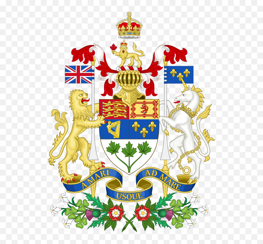 Official Canadian Symbols U2013 Live U0026 Learn - Queen Elizabeth Ii Coat Arms Emoji,How To Make Facebook Emoticons Codes