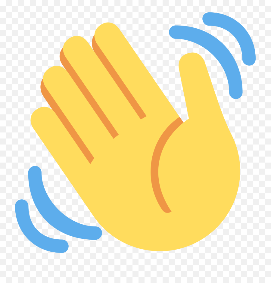 Waving Hand Emoji Clipart Free Download Transparent Png - Gif For Discord Emoji,Hand Emoji