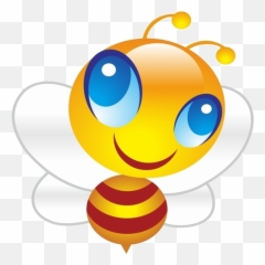 Evil Bee - Honey Bee Emoji,Imma Bee Emoticons