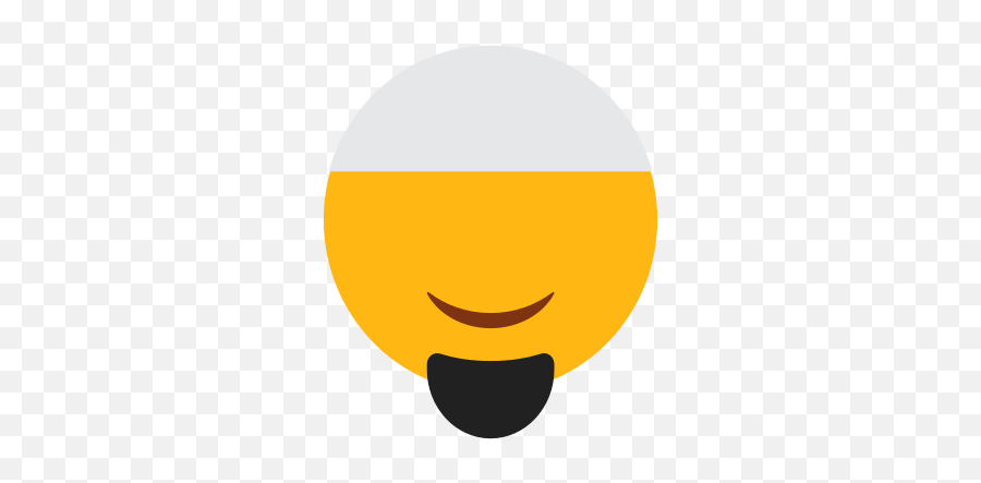 Beard Cap Emoji Face Islam Muslim - Happy,Emoji With Beard
