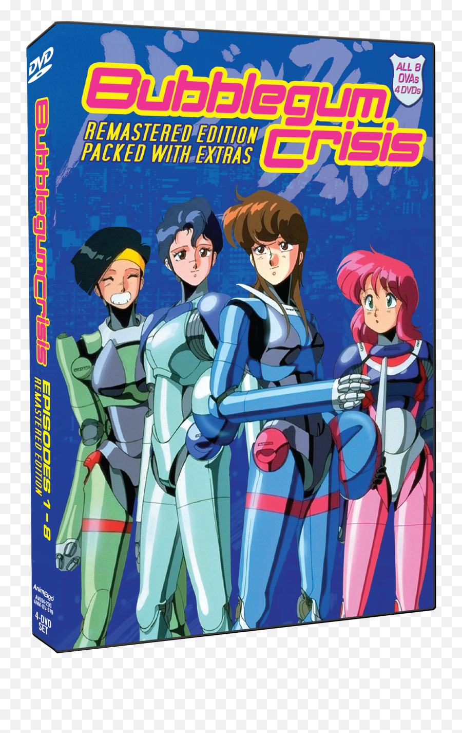 Bubblegum Crisis U2014 Animeigo Emoji,Emotion Logo Anime