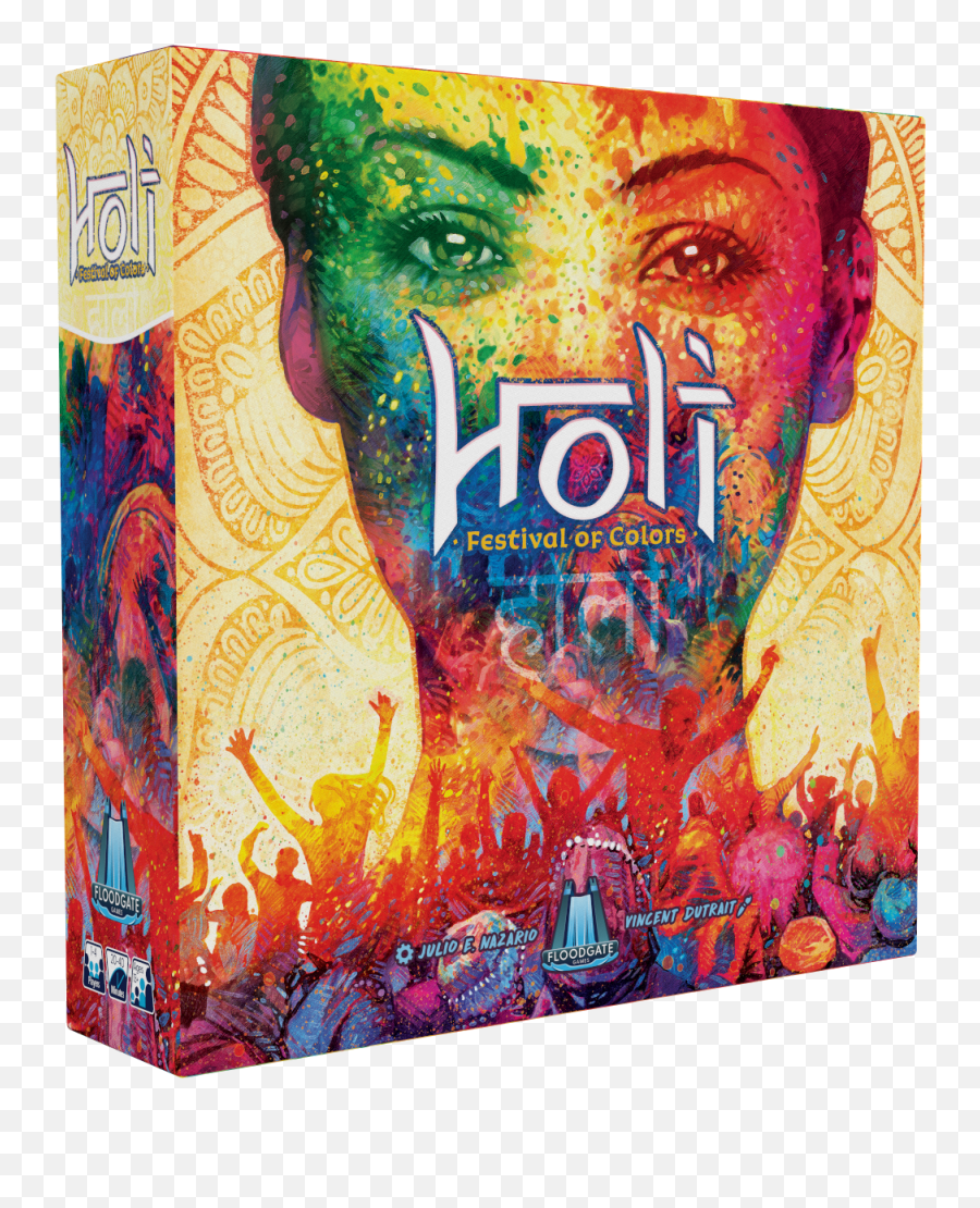 The Fandomentals 2020 Tabletop Gift Guide - The Fandomentals Holi Festival Of Colors Board Game Emoji,Ghidora Emoticon Animated