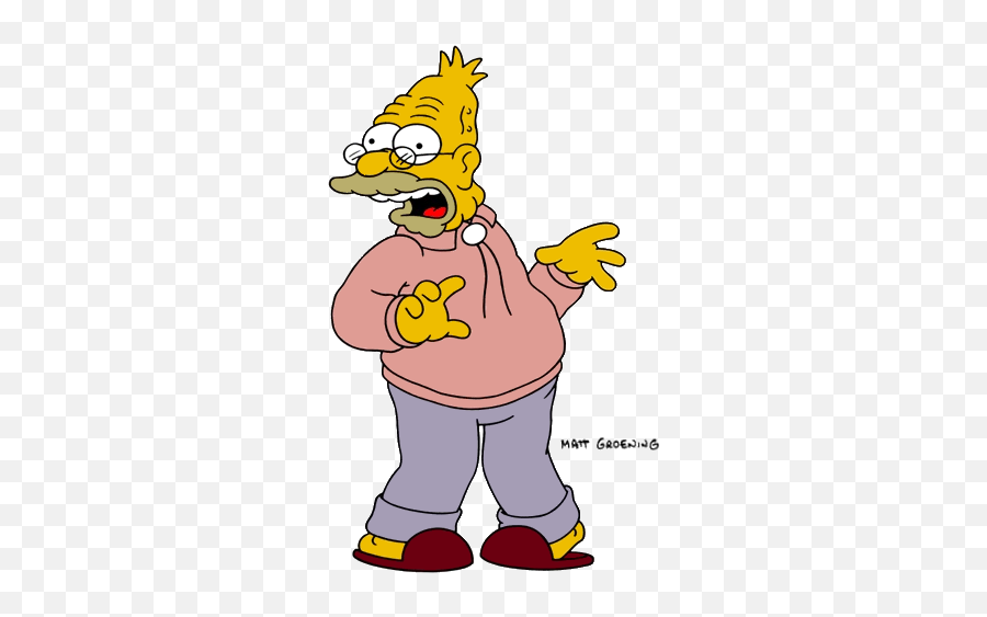 Abraham Simpson - Grandpa Simpson Emoji,Homero Simpson Como Hacer Emoticon