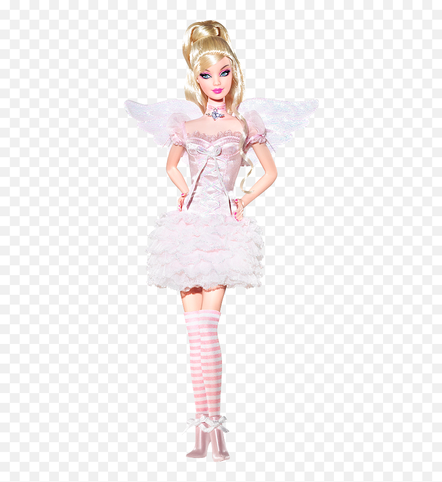 Barbie Happy Birthday Angel Doll N2439 Dolls U0026 Accessories Dolls - Happy Birthday Angel Barbie Emoji,Happy Birthday African American Emojis