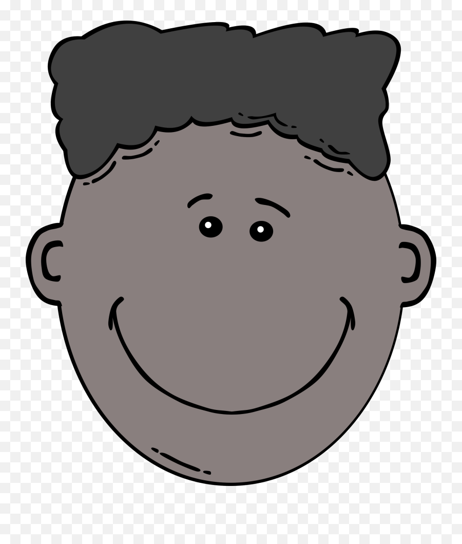 Download Vector - Cartoon Dog Face Vectorpicker Black Boy Clipart Black And White Emoji,Donkey Emoticons