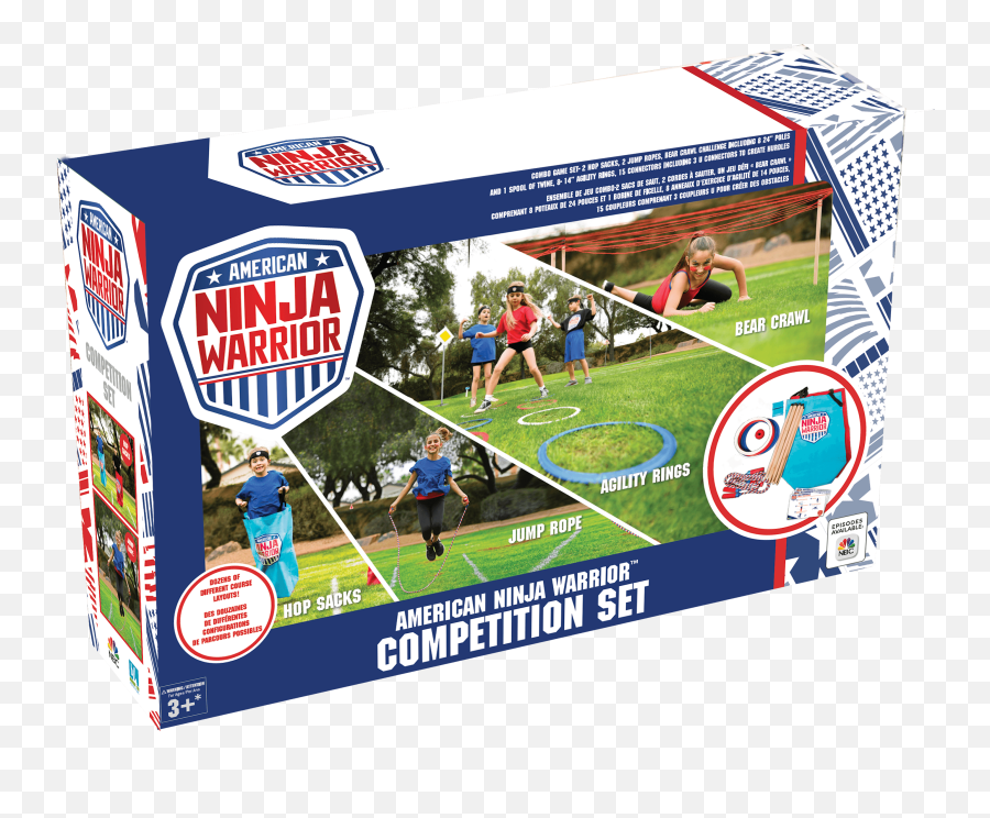 American Ninja Warrior Competition Course Kit - Walmartcom American Ninja Warrior Competition Set Emoji,Magisk Tween Emoji