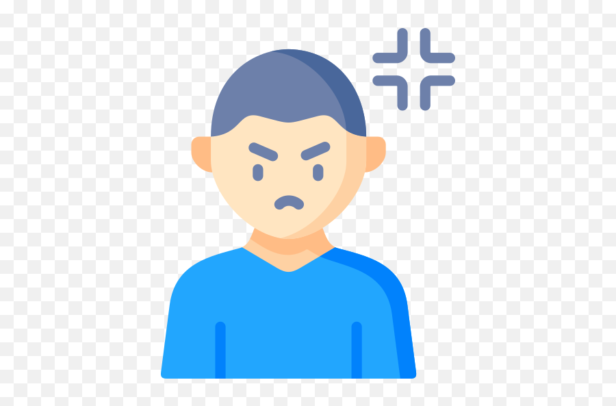 Enojado - Persona Enojada Png Emoji,Imagen De Emotion Enojado