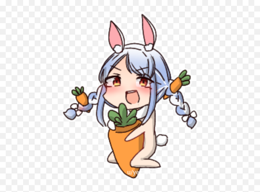 Tried To Make Naked Pekora Not Lewd Hololive - Fictional Character Emoji,Animated Girl Emoticons Gifs