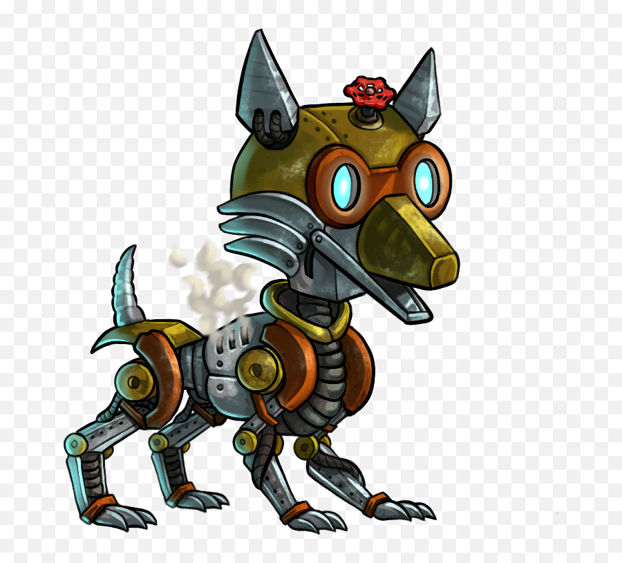 Pet Steam Puppy - Gems Of War Gow Fictional Character Emoji,Emoticons And Their Gem Worth Steam