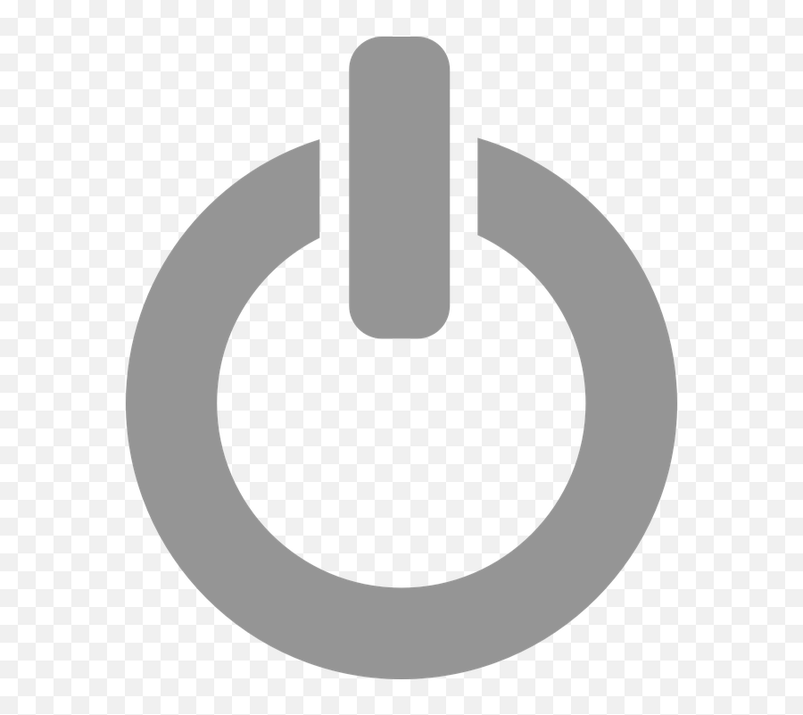 Photo On Symbol Power Shutdown Turn Off Emoji,Manga Emotion Symbols Png