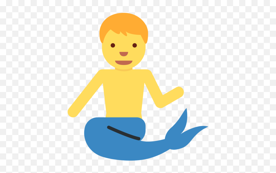 Sirena Hombre Emoji - Merman Medium Dark Light Skin Tone Hot Emoji,Que Quiere Decir El Emoticon De Un Sireno