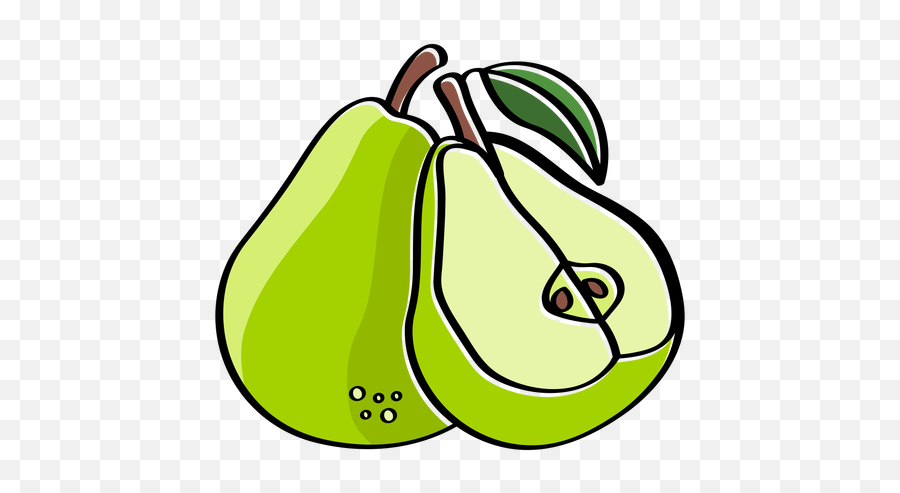 Pear Png Svg Transparent Background - Diet Food Emoji,Pear Stroking A Bananna Emoji