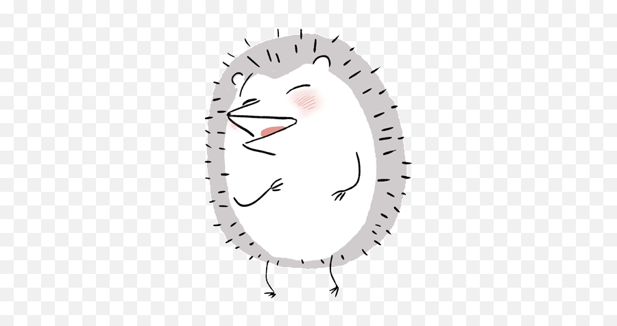 Mr Hedgehog Animated Stickers By Audrey Bagley Emoji,Hogs Animated Emoticons