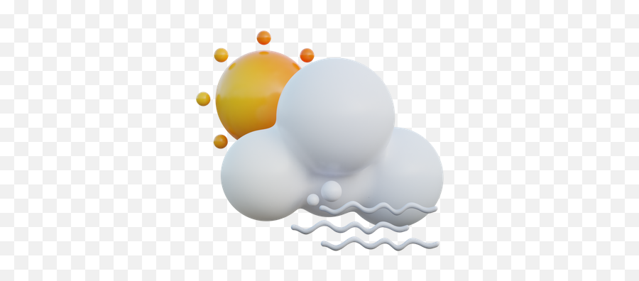 Windy Sun 3d Illustrations Designs Images Vectors Hd Graphics Emoji,Cloudy Emojis