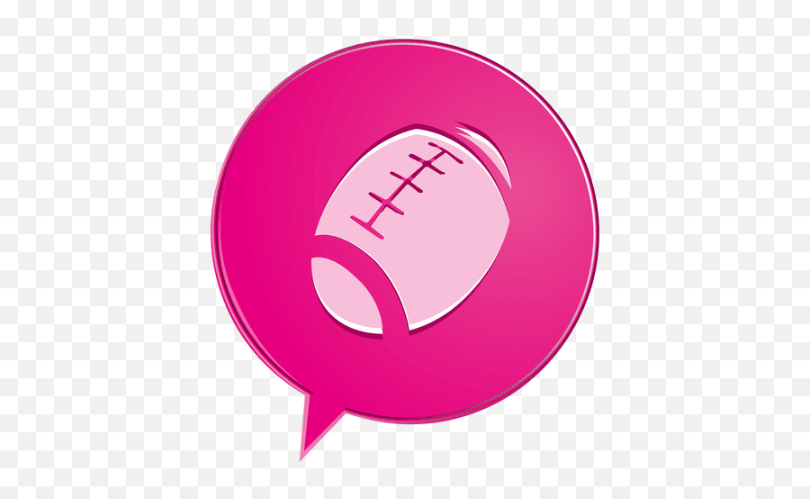 Rugby Bubble Icon Transparent Png U0026 Svg Vector Emoji,Rugby Football Emoji