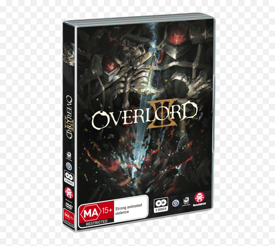 Overlord Complete Season 3 - Dvd Madman Entertainment Emoji,Overlord Emojis Commands